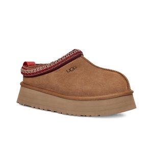 Tazz suede platform slippers